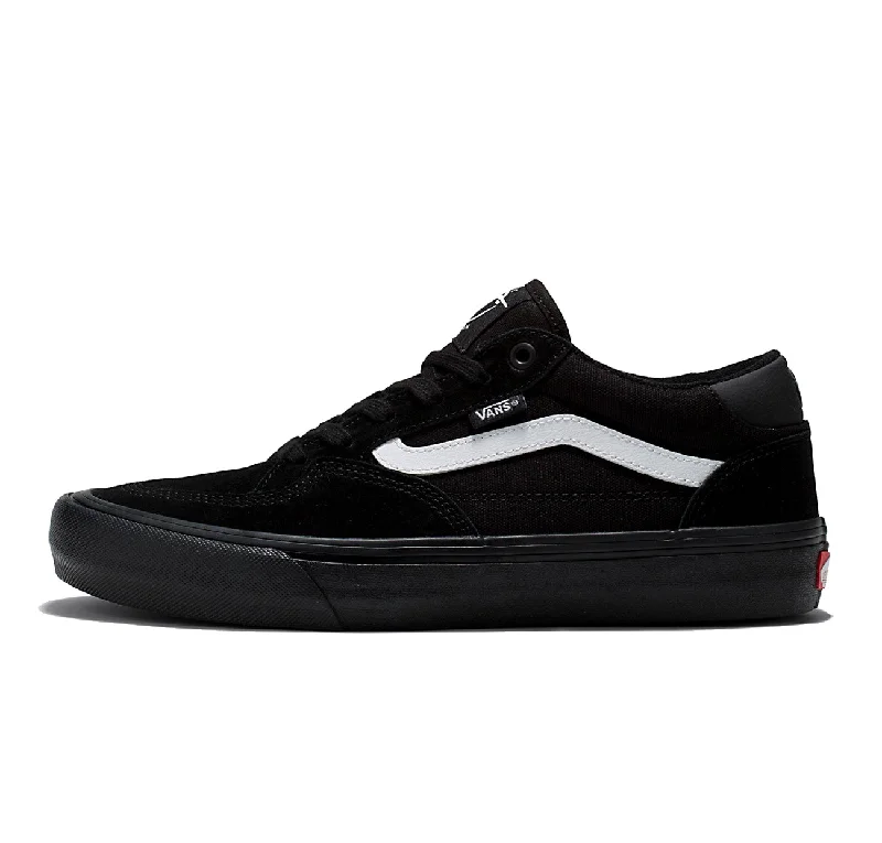 surfboards for aggressive wave charging-Vans Skate Rowan Black/Black/White