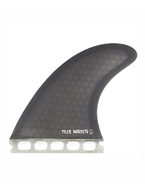 Captain Fin Co. | Tyler Warren Quad Black Surfboard Fins (Single Tab)