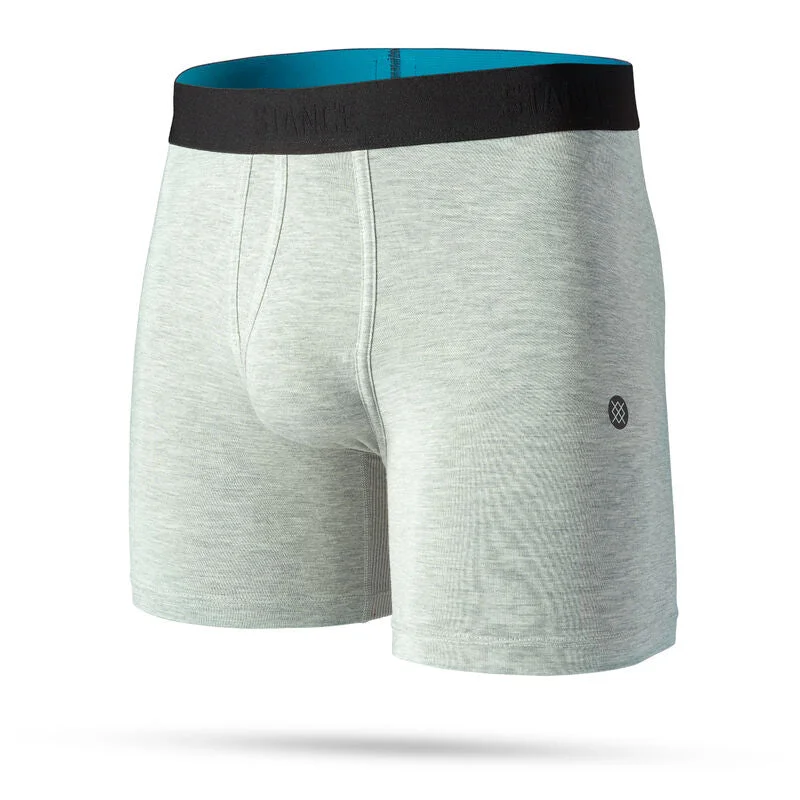 surfboards with narrow noses for speed-Stance Staple Butter Blend Heather Boxer Brief