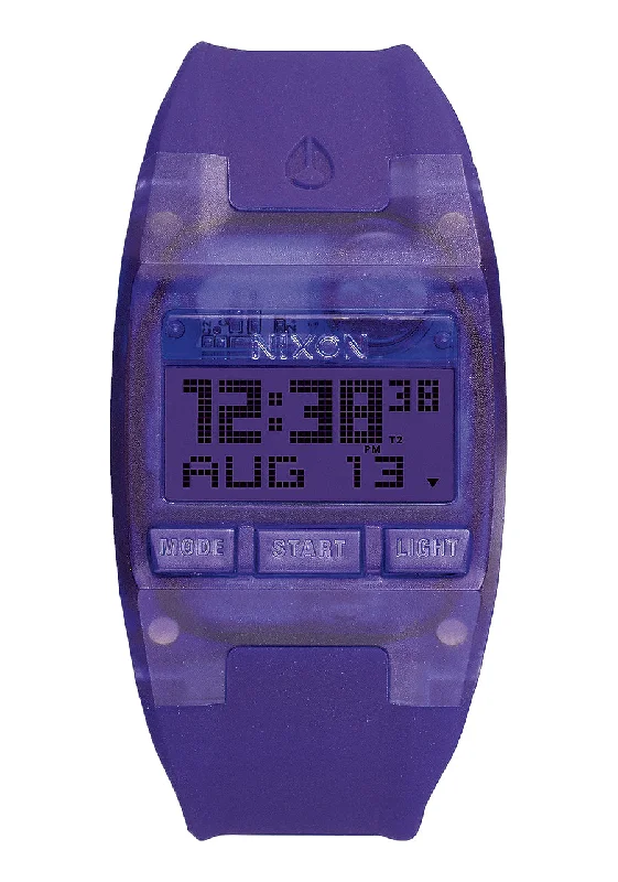 surfboards for controlled turns and carving-Nixon Comp S Purple