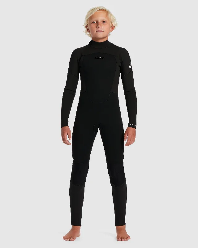 best wetsuits for improved speed and agility-Boys 8-16 4/3mm Prologue Back Zip Wetsuit