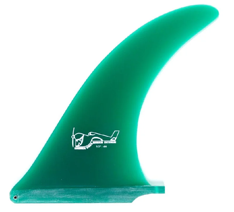 Greenough 4A Longboard Fin 9" - Green