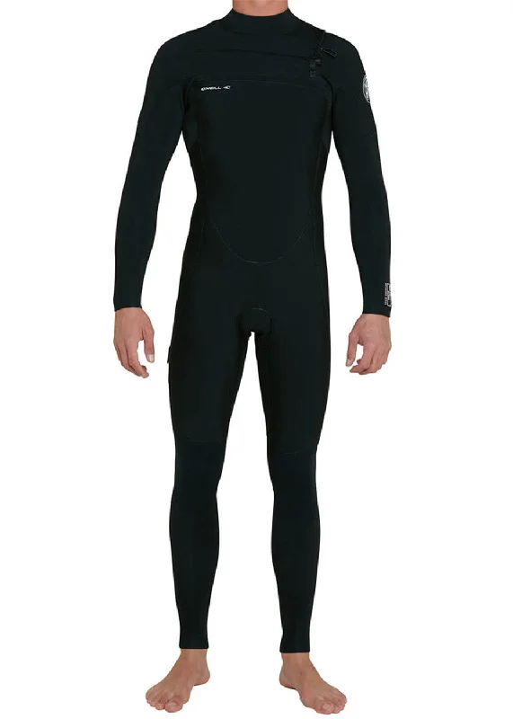 wetsuits for extended protection-ONeill Mens Defender 4/3mm CZ Steamer Wetsuit