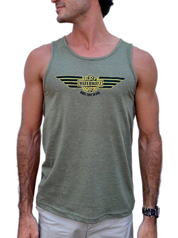 surfboards for quick transitions in waves-WBZ Army Wings Tank Top