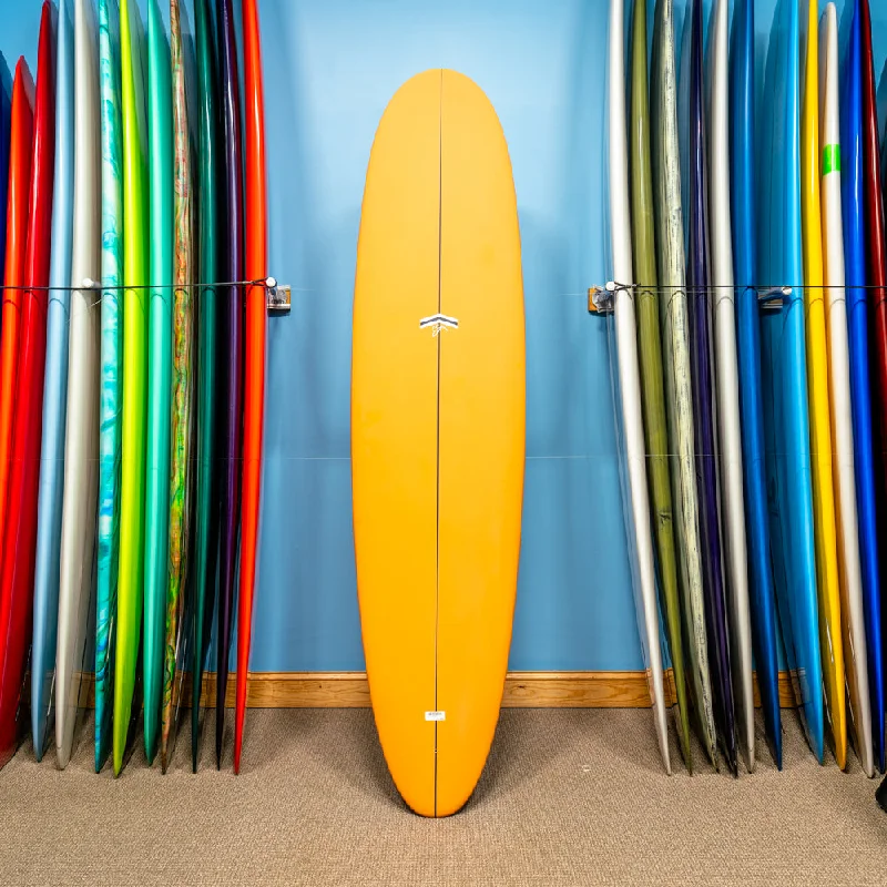 longboards for balance and stability on waves-CJ Nelson Parallax Plus Thunderbolt Red 7'10"