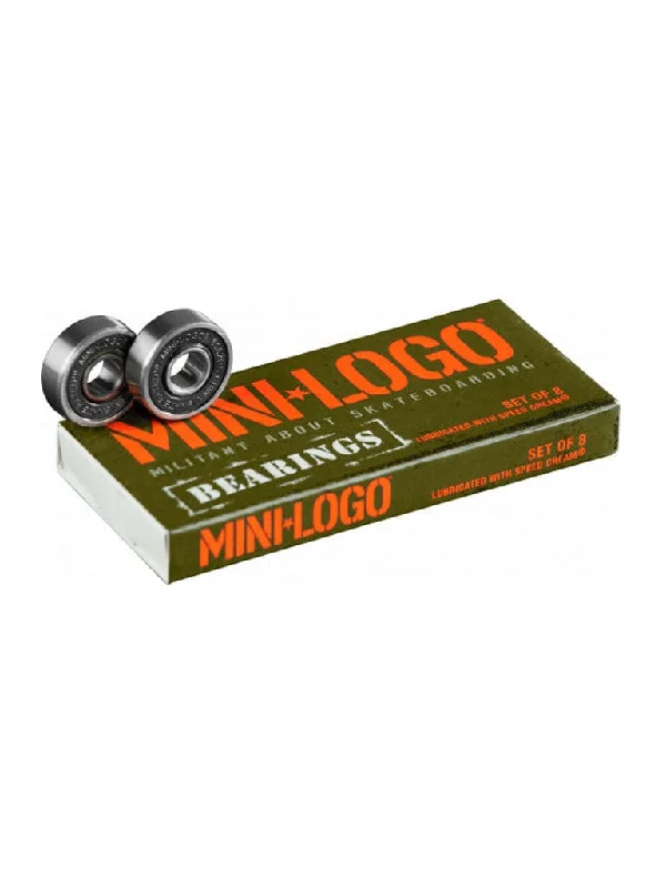 surfboards with high-performance fin configurations-Powell Mini Logo Bearings