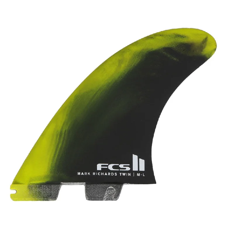 FCS II Mark Richards Twin+1 PC M-L Cyber Lime/Black Fins