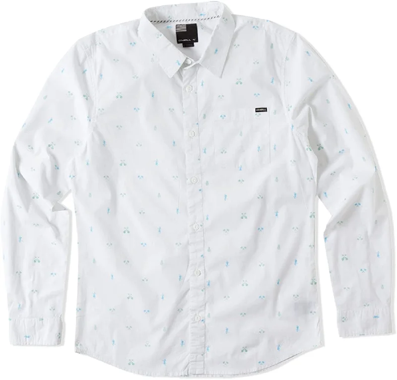 O'Neill Mens Fronze Button Up Long-Sleeve Shirt