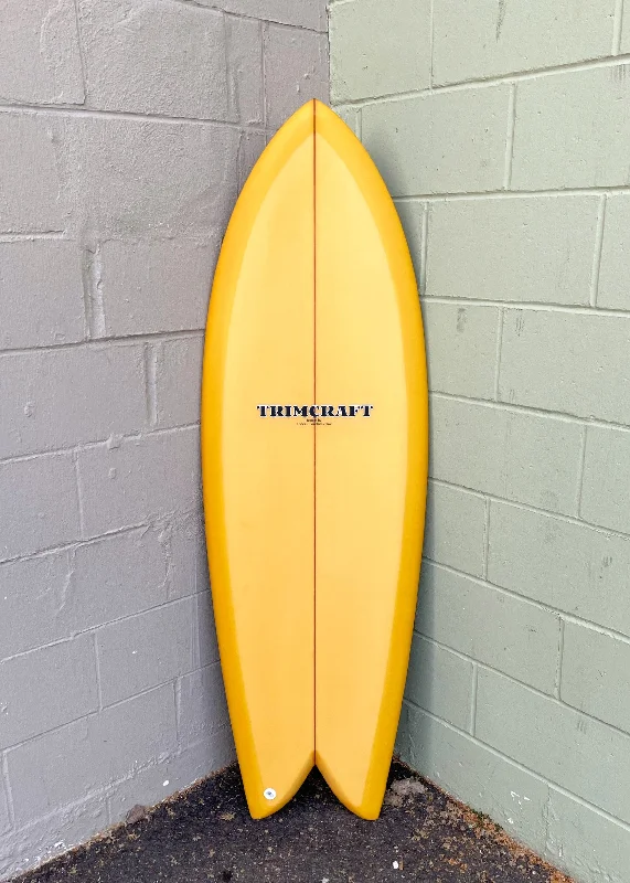 longboards with extra grip for better control-5'4" Trimcraft Surfboards Rich Fish