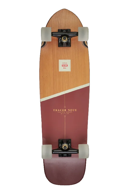 surfboards for easy storage and transport-Globe Tracer Neue 31" Cherry/Acorn Cruiser