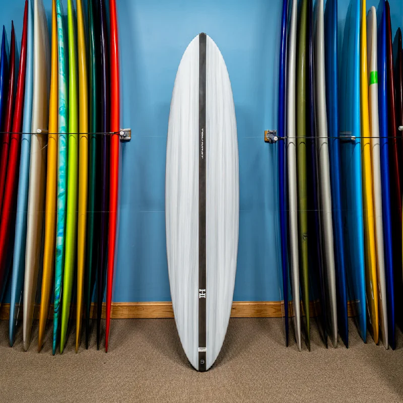 longboards for balanced rides-Harley Ingleby Mid 6 Thunderbolt Black 7'10"