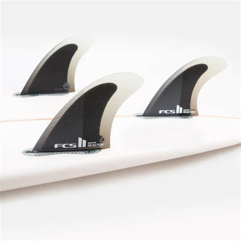 FCS II Reactor PC Tri Surfboard Fin Set small