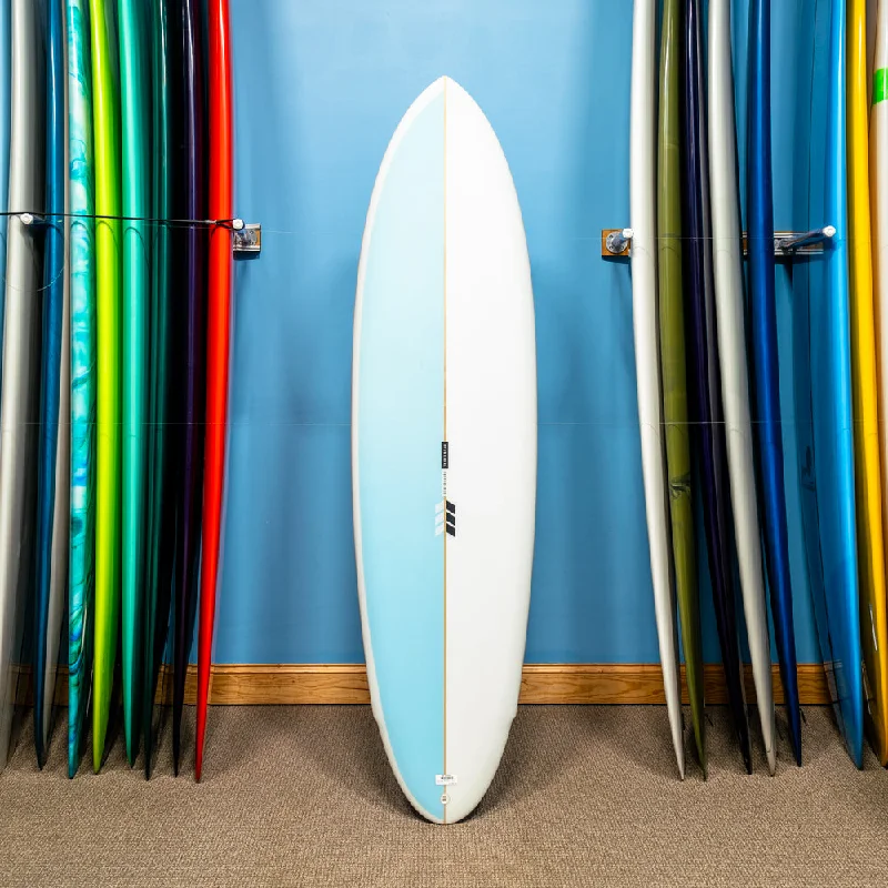 longboards with single fin setups-Ryan Sakal Sabre PU/Poly 6'10"