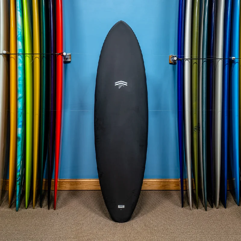 surf longboards with a lightweight design for easier handling-CJ Nelson Outlier X Thunderbolt Black 6'6"