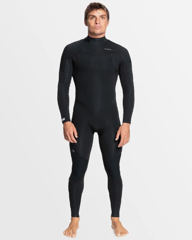 wetsuits for professional divers-Mens 3/2mm Everyday Sessions Back Zip Wetsuit