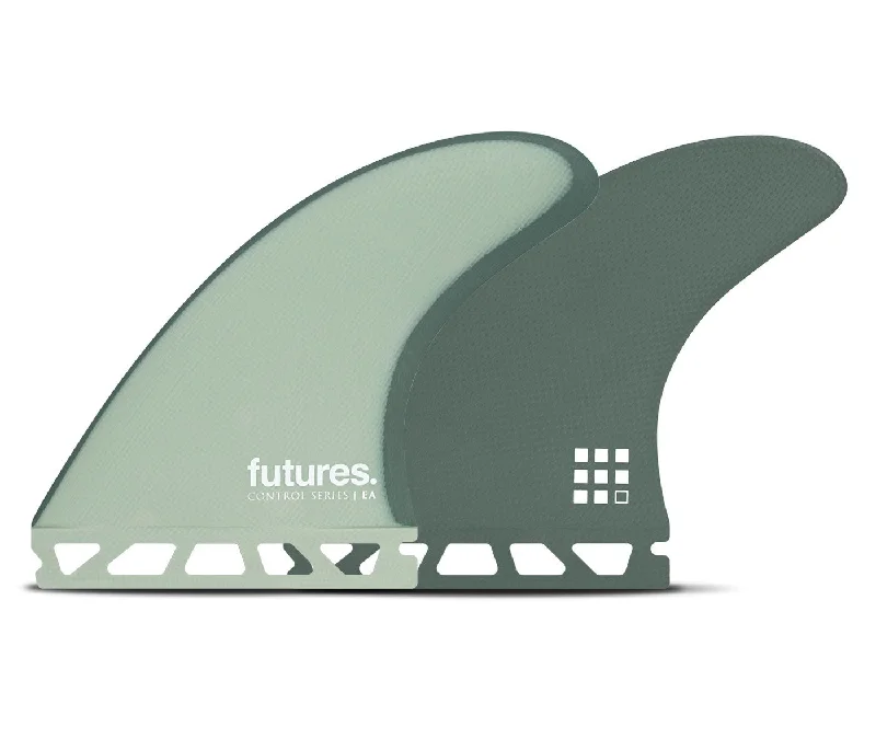 Futures EA Control Series Tri Surfboard Fins - Medium/Green