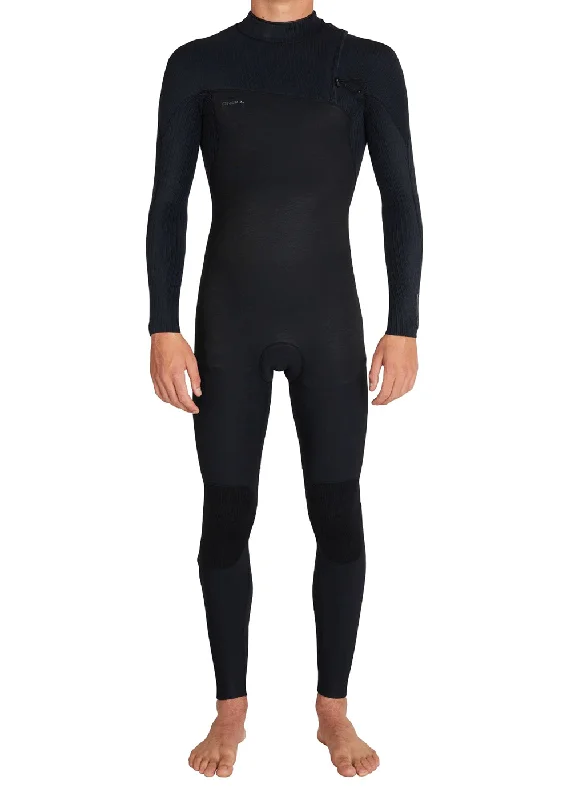 wetsuits with high insulation for warmth-ONeill Mens Hyperfreak Comp 3/2mm Zipperless Steamer Wetsuit