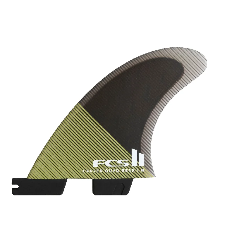 FCS II Carver PC Quad Rear Surfboard Fins - medium