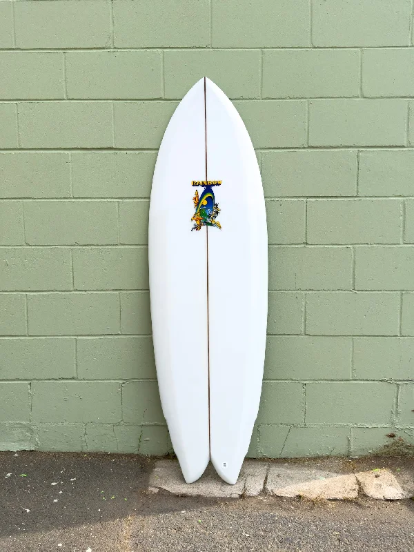 longboards for riders of all sizes-5'6" Rainbow Surfboards Quan Fish