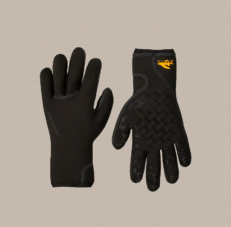 wetsuits for extended protection-Patagonia R3 Wetsuit Gloves