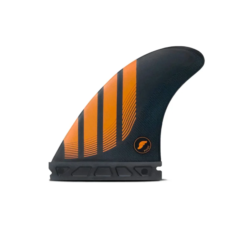 Futures P6 Alpha Tri Surfboard Fins - Medium/Orange