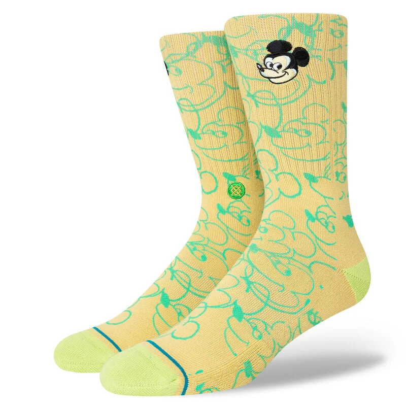 surfboards for expert wave handling-Stance Mickey Multi Face Dillon Froelich Design Socks