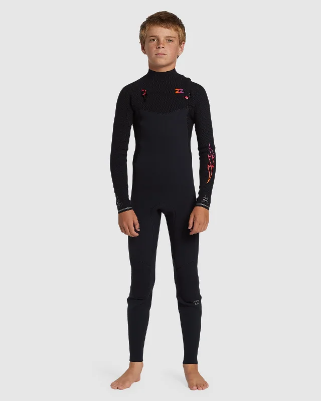 wetsuits for improved aerodynamics-Boys 8-16 3/2mm Revolution Steamer Chest Zip Wetsuit