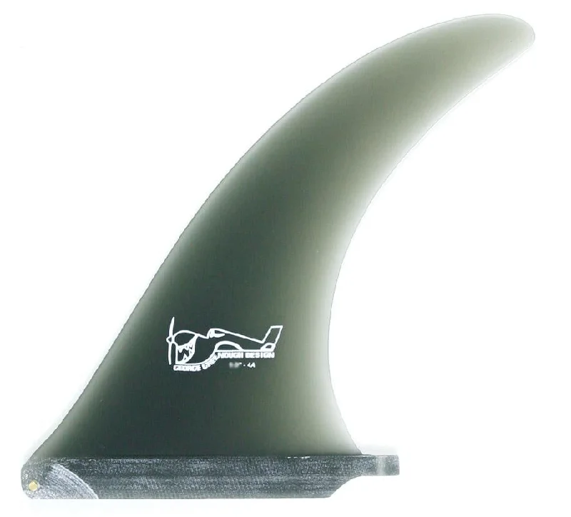 Greenough 4A Longboard Fin 7" - Smoke