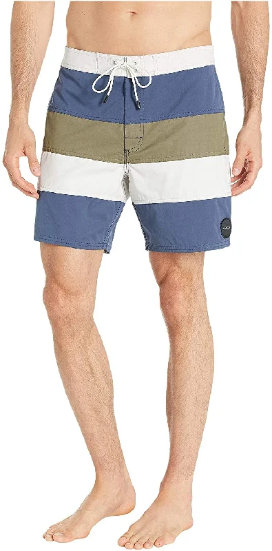 RVCA Men's Noble Striped 18" Trunk