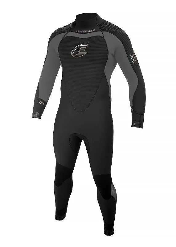 wetsuits for reduced drag and speed-Probe Mens iDRY 5mm Steamer Wetsuit