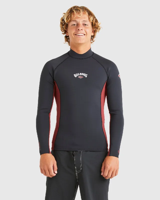 wetsuits for easy movement-Mens 1/1mm Absolute Natural Back Zip Wetsuit