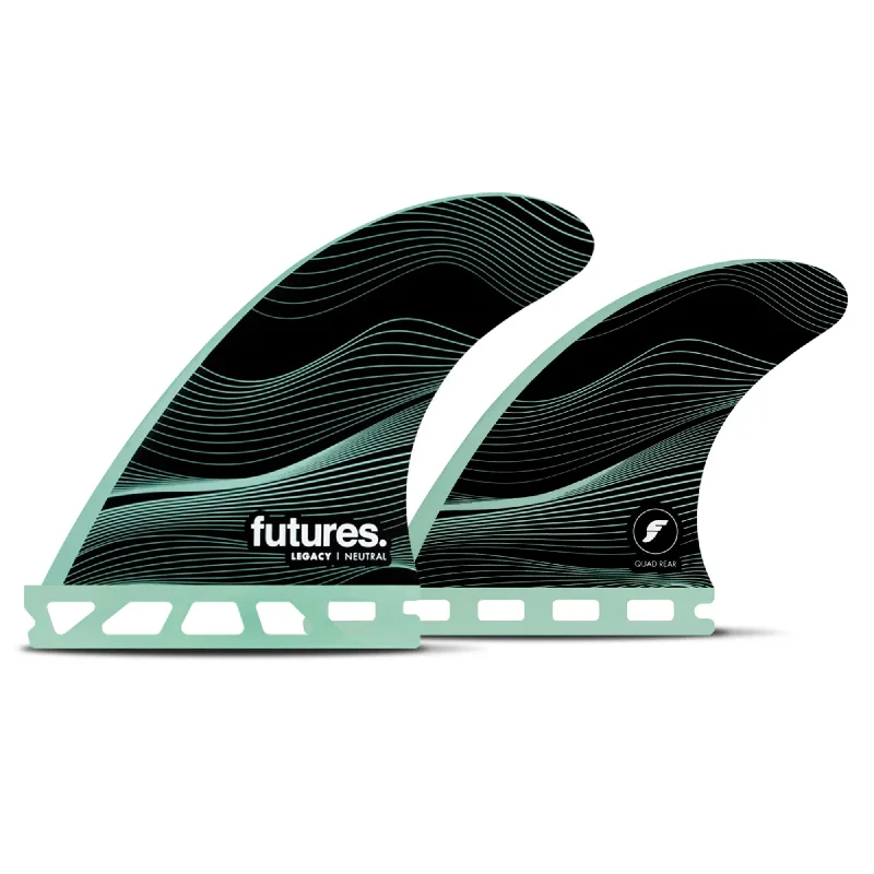 Futures F4 HC 5-Fin Surfboard Fins - Small/Green