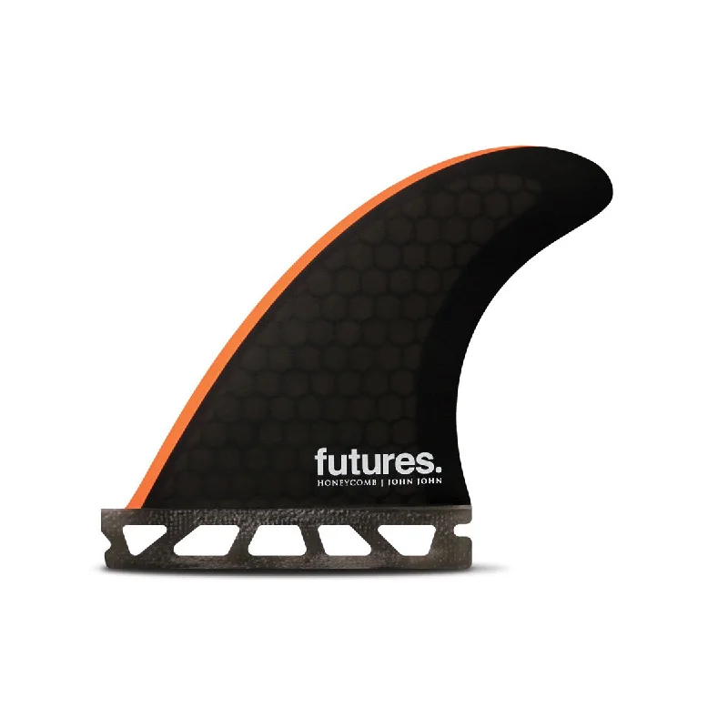 Futures - THRUSTER - JOHN JOHN (GROM) Black/Orange Honeycomb