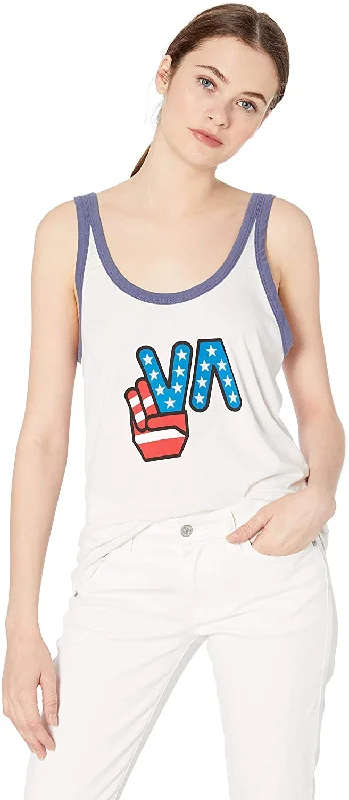 RVCA Women's Peace Off Tank Top