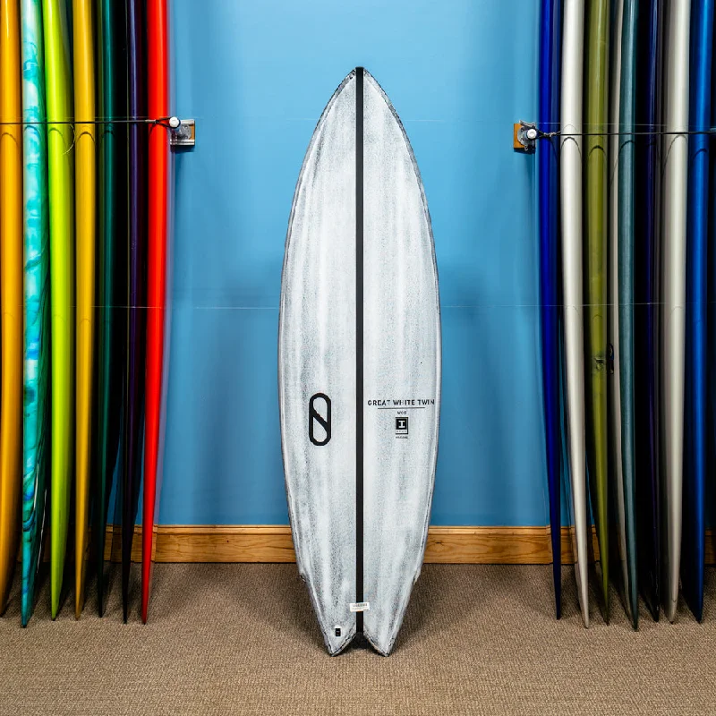 classic longboards for cruising-Slater Designs Great White Twin Firewire Volcanic 5'11"