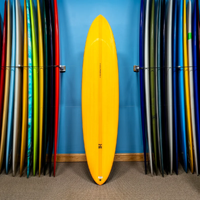 surf longboards with greater maneuverability-Harley Ingleby Mid 6 Thunderbolt Red 7'10"