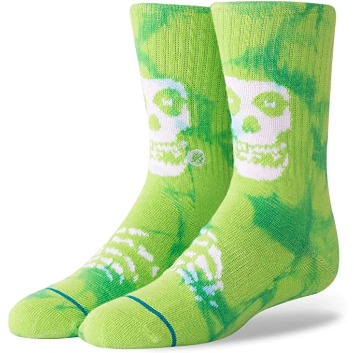 Stance Socks: Boys - Misfits - Green