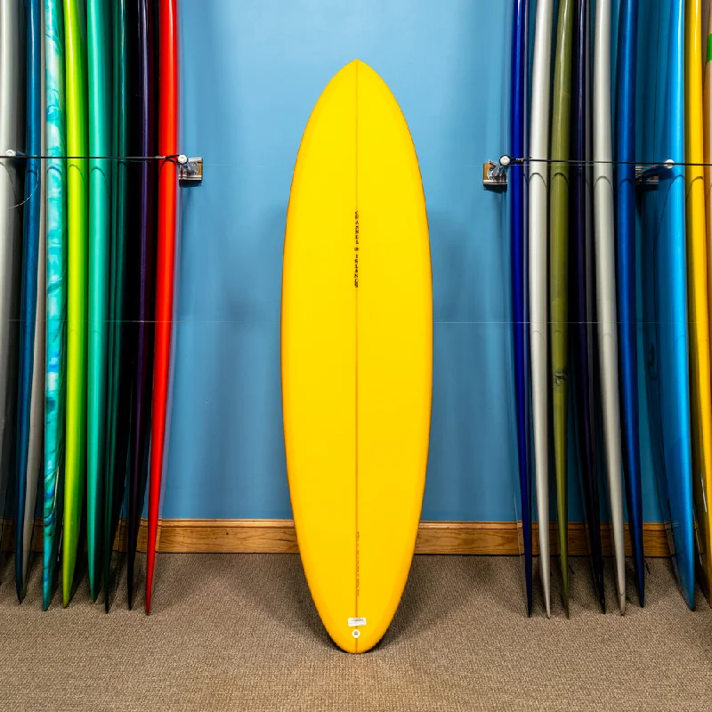 surf longboards for efficient wave entry-Channel Islands CI Mid Twin PU/Poly 6'7"