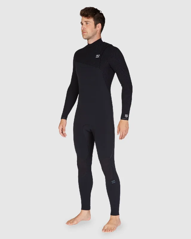 wetsuits for better buoyancy-Mens 2/2mm Furnace Comp Chest Zip Long Sleeve Wetsuit