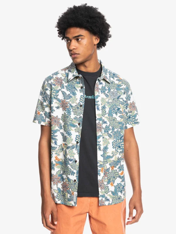 Quiksilver Men's Drop Out Hawaiian Shirt