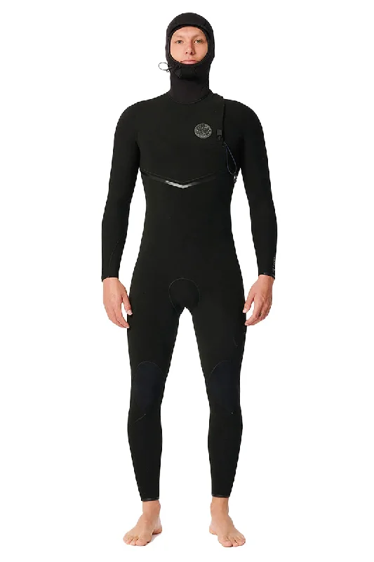 wetsuits for longer endurance in cold water-Rip Curl E-Bomb Zip Free 5/4mm Wetsuit