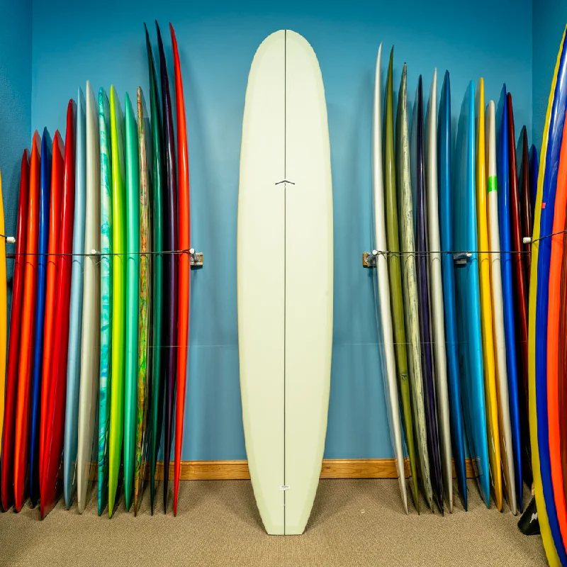 longboards for easy wave handling-CJ Nelson Chameleon Thunderbolt Red 10'0"