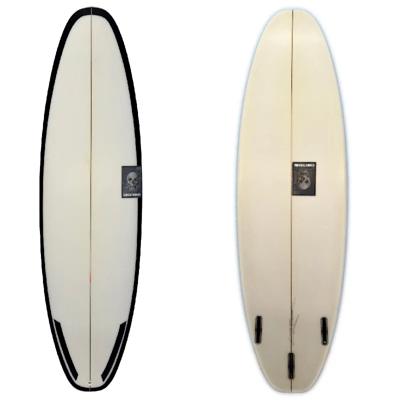 surfboards for greater wave control-Christenson 6'0" Double Ender