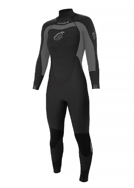 wetsuits for triathlon swimmers-Probe Womens iDRY 5mm Steamer Wetsuit