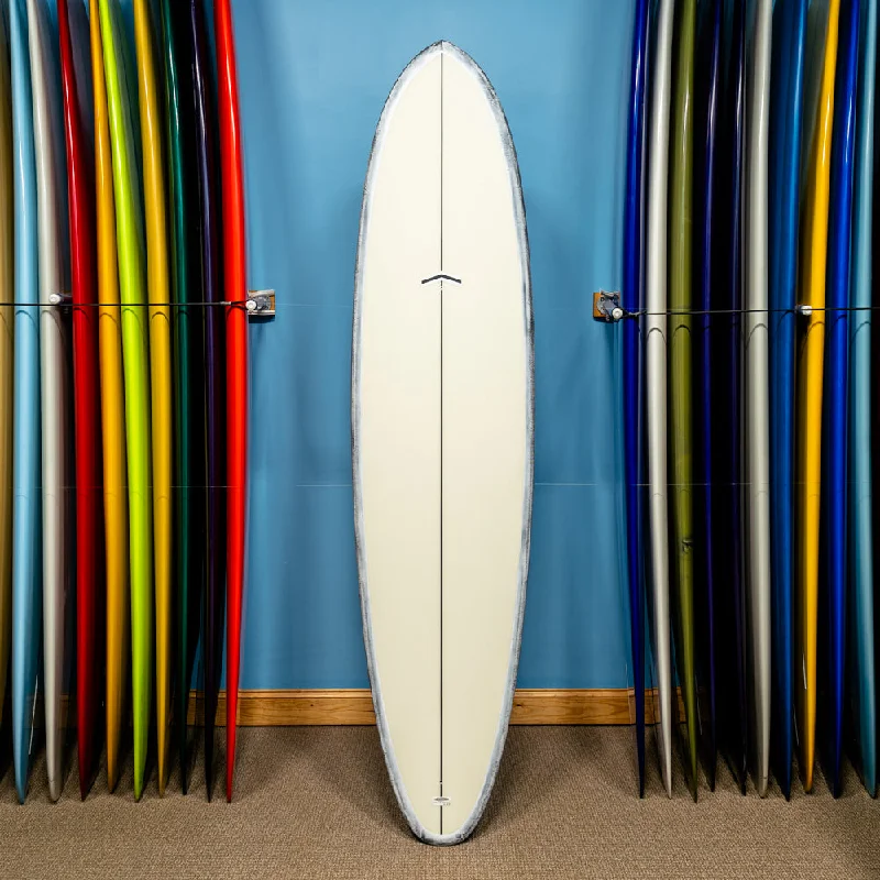 surf longboards with reinforced rails-CJ Nelson Outlier Thunderbolt Black 8'0"