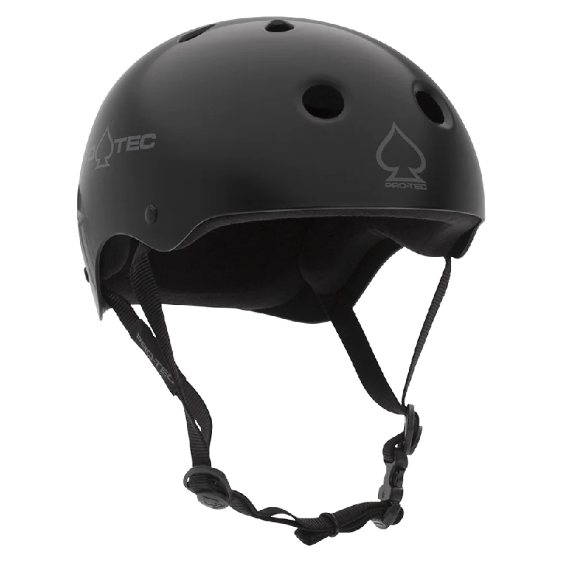 surfboards with increased volume for beginner surfers-Protec Classic Skate Helmet - Matte Black