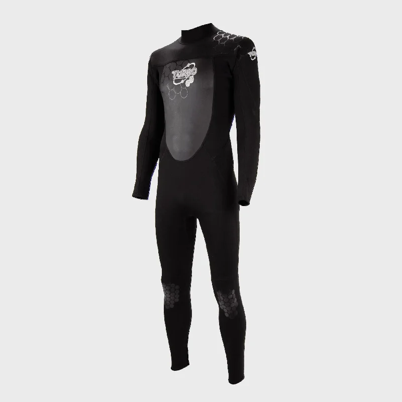 lightweight wetsuits for warm climates-TWF Turbo 2.5mm Mens Wetsuit - Black