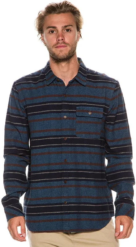 O'Neill Men's Badlands Long Sleeve Flannel Shirt