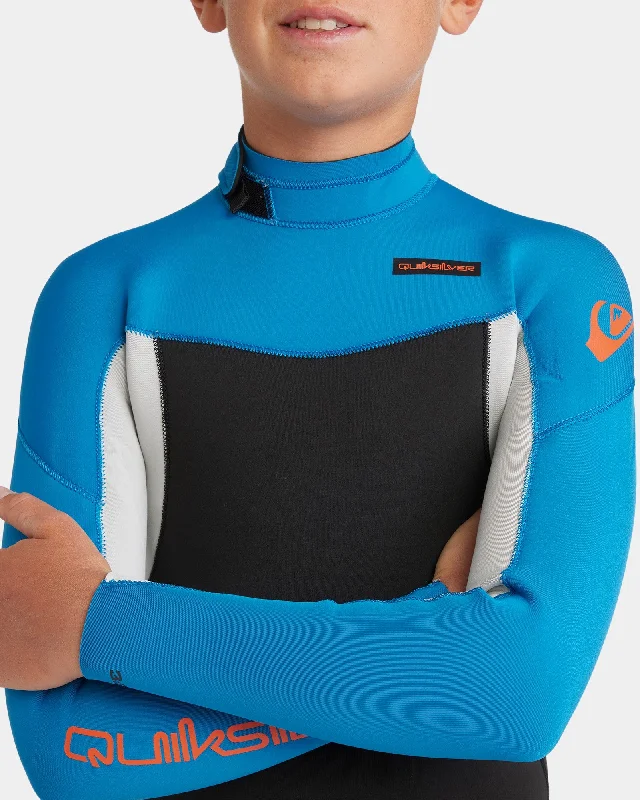 wetsuits with high-quality neoprene material-Boys 8-16 3/2mm Everyday Sessions Back Zip Wetsuit