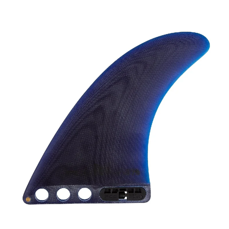 FCS II Single Fin Longboard Fin - 6"/Navy